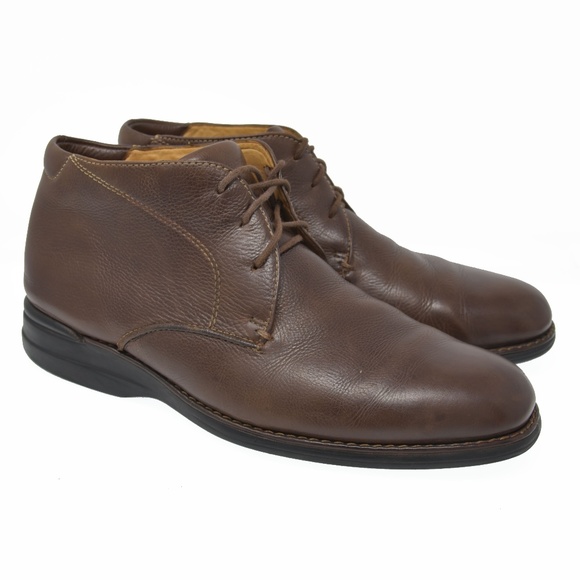 *J&M Sz 12M Brown Leather Chukka Ankle Boots main image 6